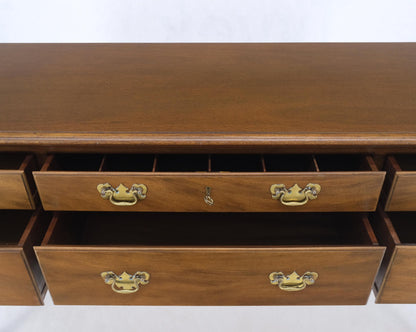 EstablishedLines Kittinger Light Mahogany Queen Anne 6 Drawer Sideboard Server Credenza MINT!