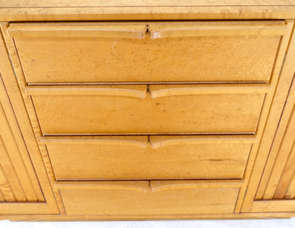 EstablishedLines Solid Birds Eye Curly Maple All Dovetailed Artists Signed Sideboard Server MINT!