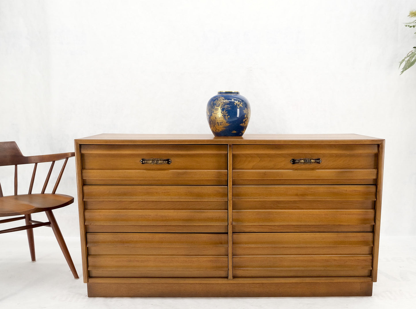American Mid-Century Modern 6 Drawers Dresser Credenza w Butterfly Joints MINT!
