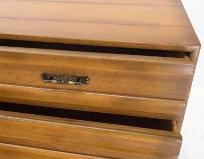 American Mid-Century Modern 6 Drawers Dresser Credenza w Butterfly Joints MINT!