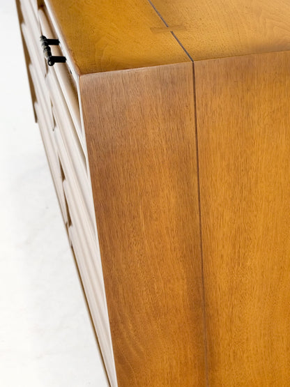American Mid-Century Modern 6 Drawers Dresser Credenza w Butterfly Joints MINT!