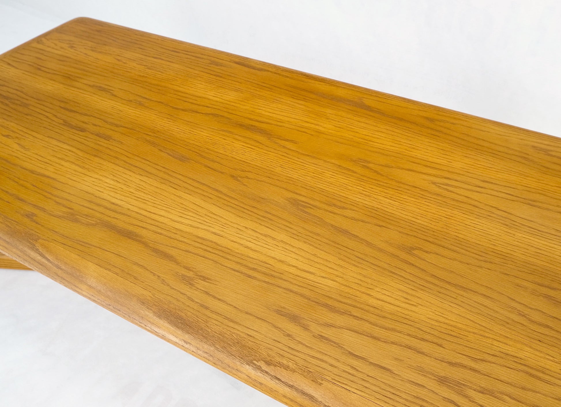 EstablishedLines Restored x Base Rectangle Chestnut Coffee Table by Lane Mid-Century Modern Mint!