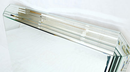 EstablishedLines Large 3D 6" Deep Mirror Frame 48x54 Wide Rectangle Square Wall Mirror MINT