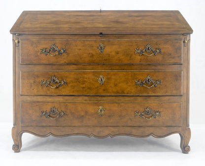 EstablishedLines Baker Slant Drop Front Secretary Desk 3 Drawers Chest MINT
