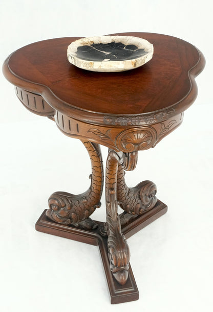 EstablishedLines Petrified Wood Round Black & Beige Bowl Dish Large Plate