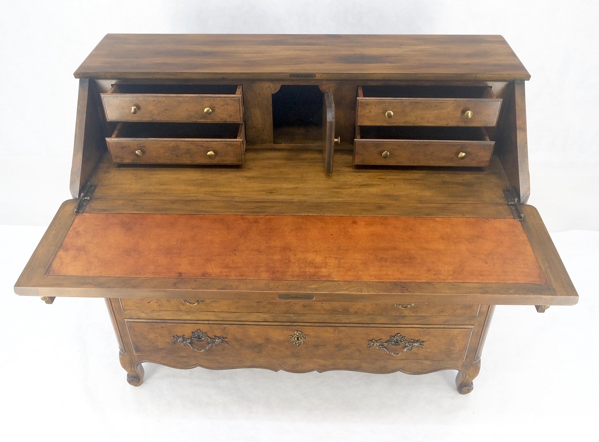 EstablishedLines Baker Slant Drop Front Secretary Desk 3 Drawers Chest MINT