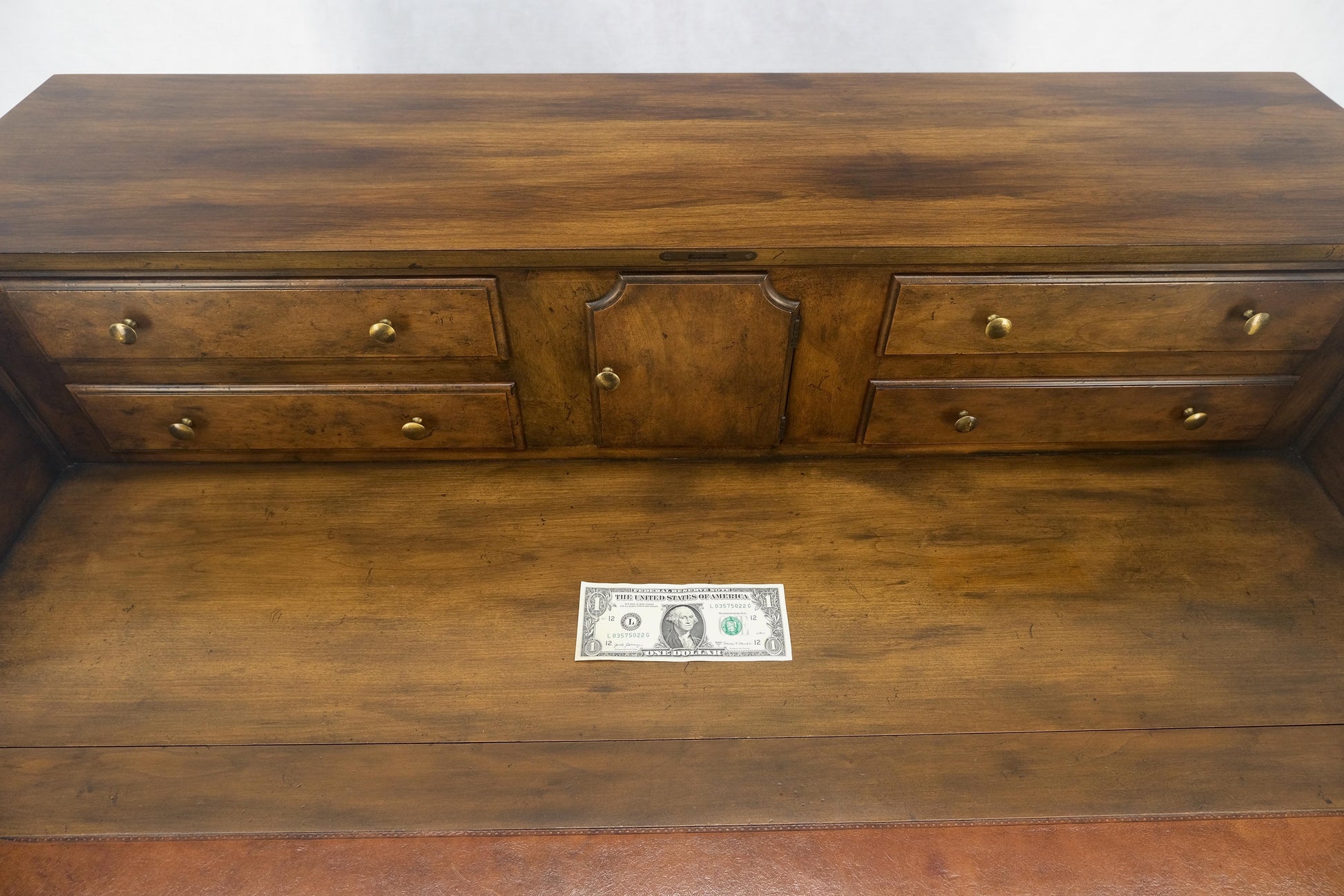 EstablishedLines Baker Slant Drop Front Secretary Desk 3 Drawers Chest MINT