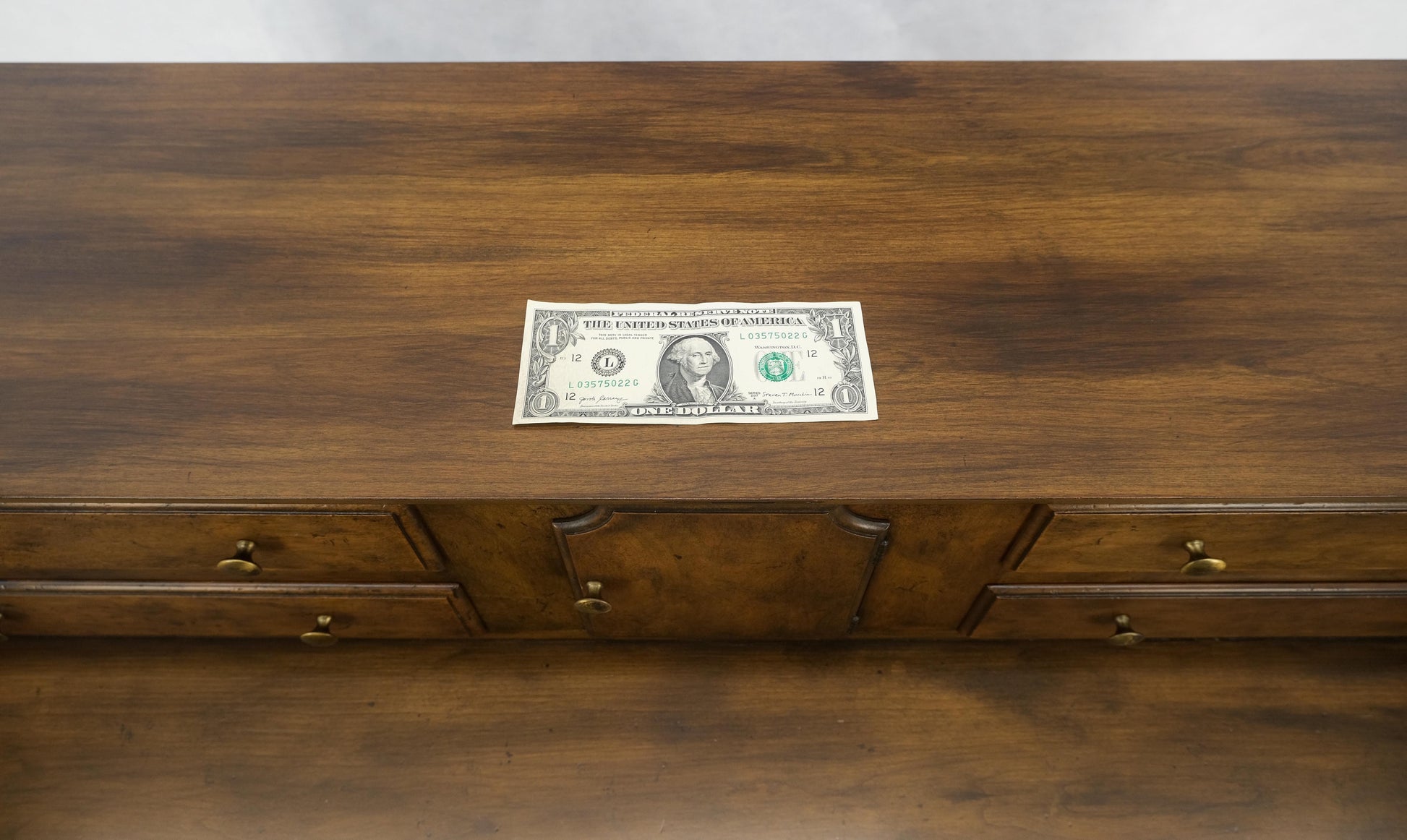 EstablishedLines Baker Slant Drop Front Secretary Desk 3 Drawers Chest MINT