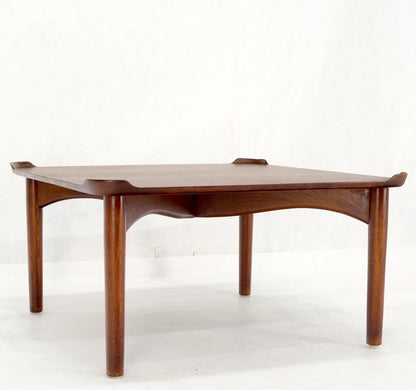 EstablishedLines Finn Juhl for Baker Square Walnut Mid-Century Modern Coffee Table