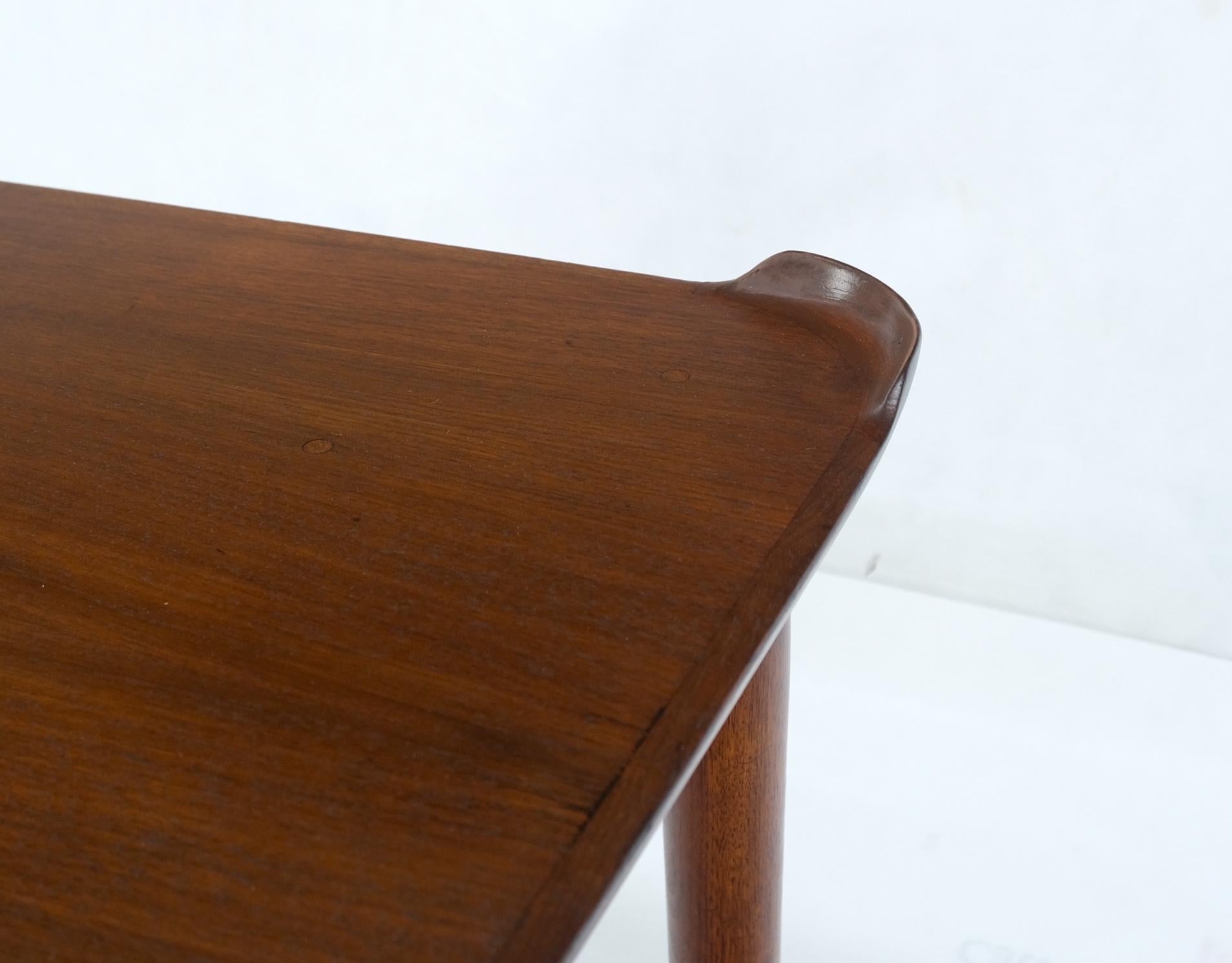 EstablishedLines Finn Juhl for Baker Square Walnut Mid-Century Modern Coffee Table