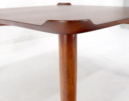 EstablishedLines Finn Juhl for Baker Square Walnut Mid-Century Modern Coffee Table