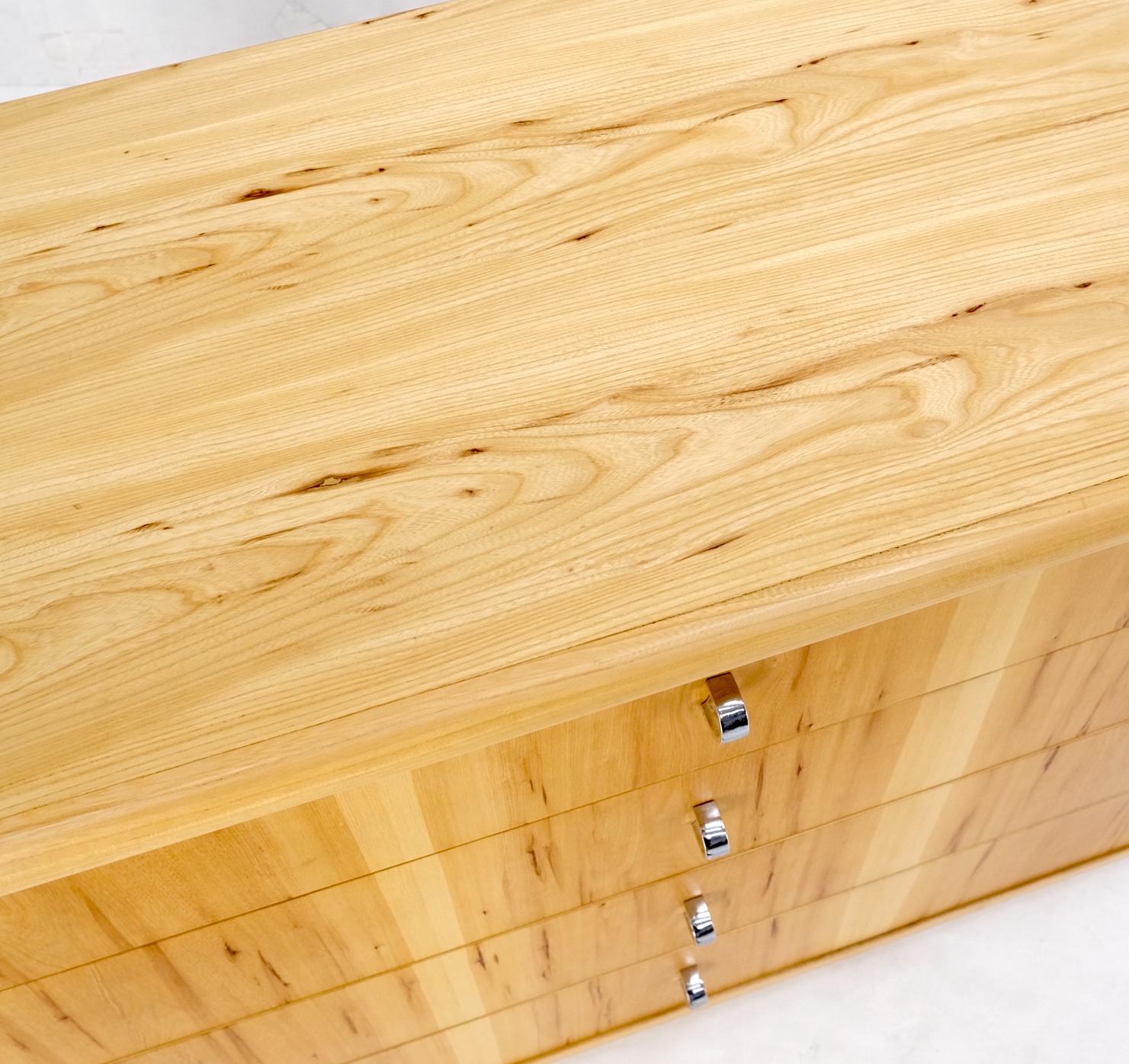 EstablishedLines Pair of Founders Blond Pecan Bachelor Chests Dressers Large Night Stands Mint