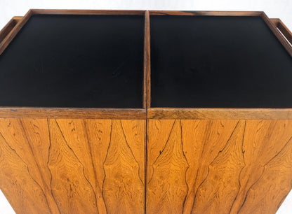 EstablishedLines Danish Mid Century Modern Rosewood Bar Cart Trolley by Niels Erik Glasdam Jensen