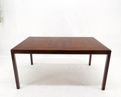 John Stuart Two Tone Leaves Mid-Century Modern Rectangle Dining Table Mint!
