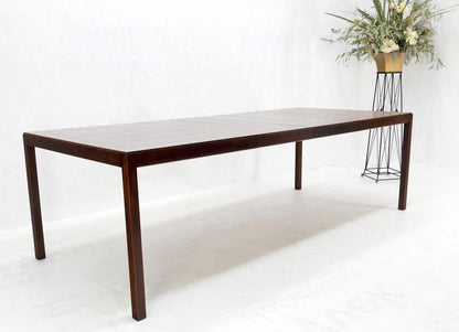 John Stuart Two Tone Leaves Mid-Century Modern Rectangle Dining Table Mint!