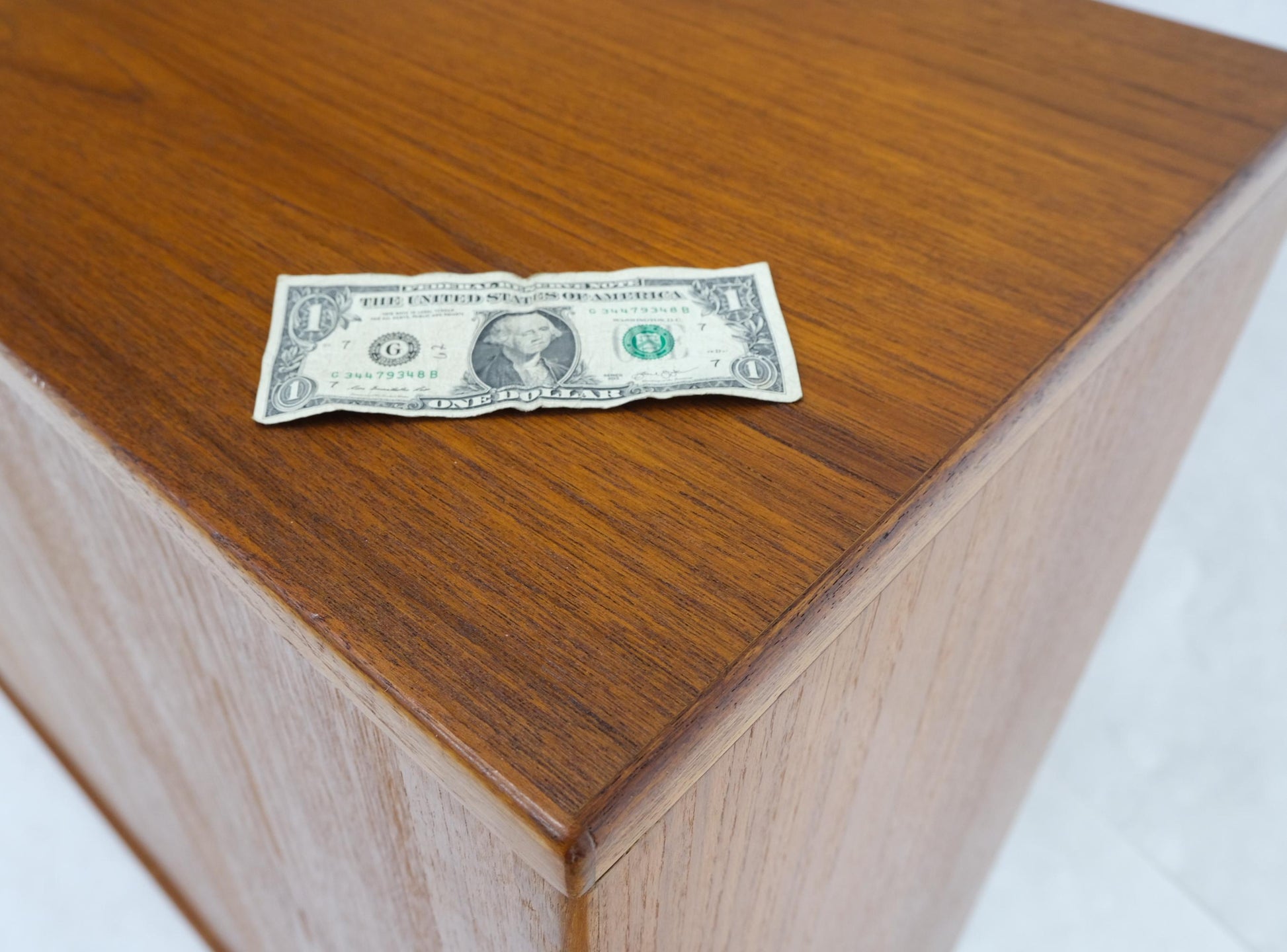 EstablishedLines Tambour Doors 12 Deep Drawers 3 Shelves Danish Teak Mid-Century Modern Credenza