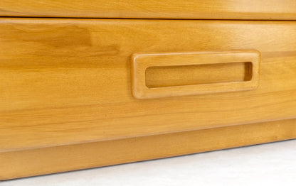 EstablishedLines Russel Wright Conant Ball Mid-Century Modern Solid Birch High Chest Dresser Mint