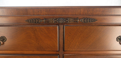 EstablishedLines Duncan Phyve Mahogany 6 Drawers Splayed Carved Legs 6 Drawers Dresser MINT