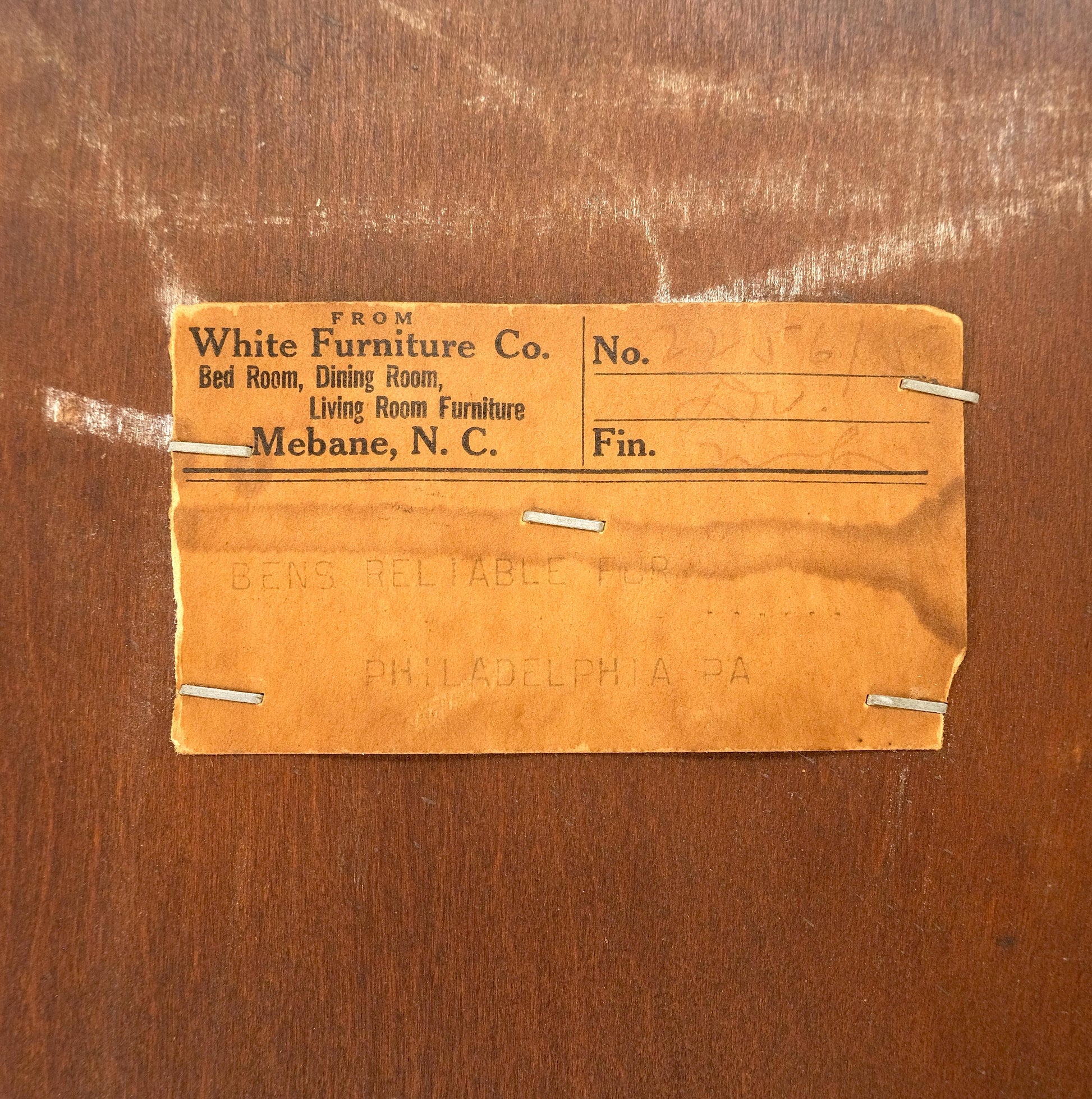 EstablishedLines Duncan Phyve Mahogany 6 Drawers Splayed Carved Legs 6 Drawers Dresser MINT