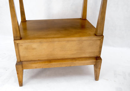 Pair Heywood Wakefield Mid-Century Modern One Drawer Nightstands End Tables Mint