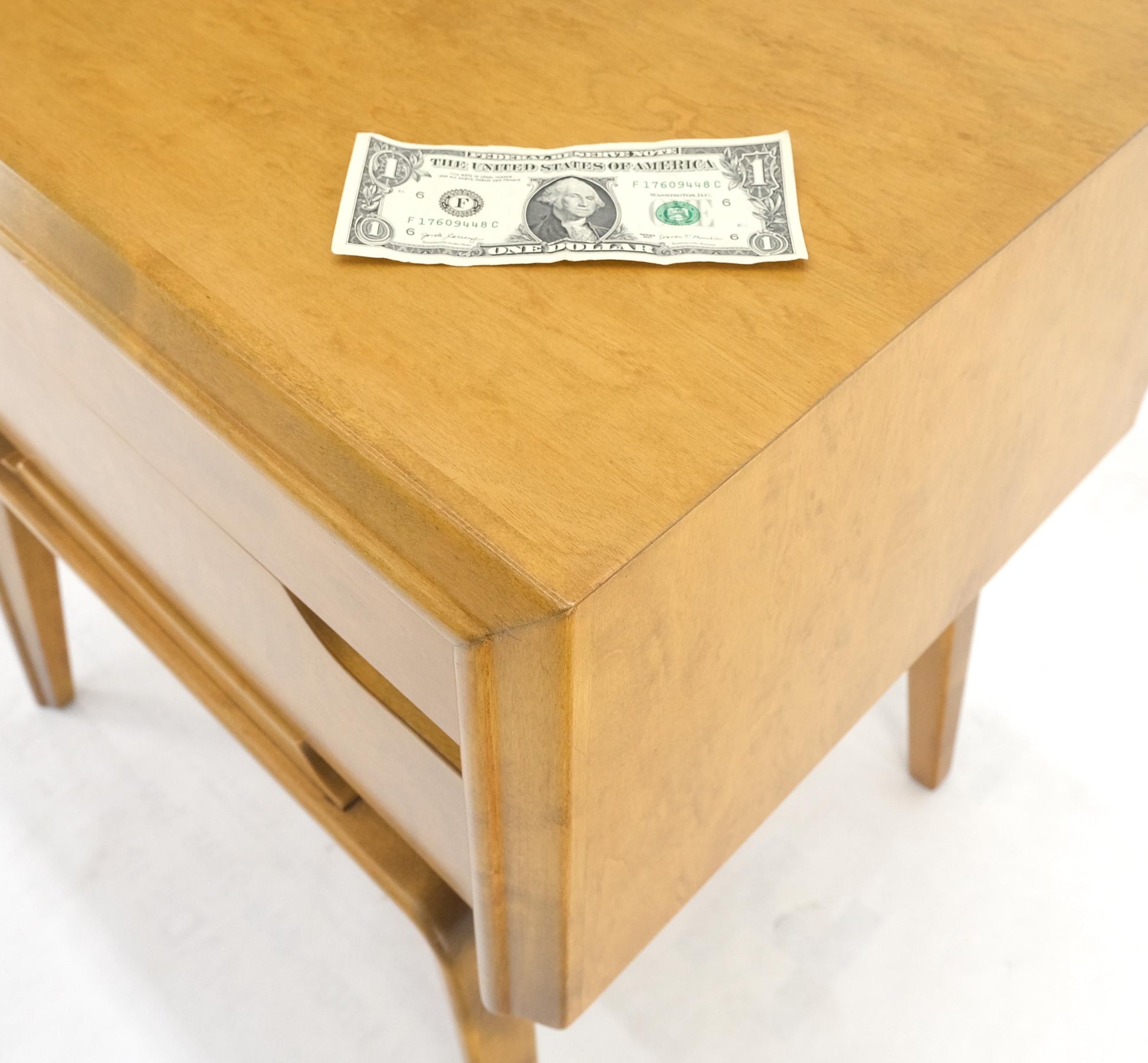 EstablishedLines Pair Swedish Edmund Spence 2 Drawer Blond Birch Night Bed Stands Cabinets MINT!