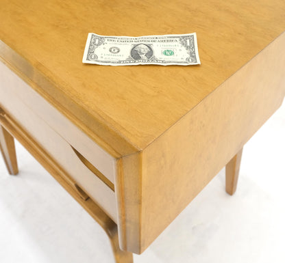 EstablishedLines Pair Swedish Edmund Spence 2 Drawer Blond Birch Night Bed Stands Cabinets MINT!