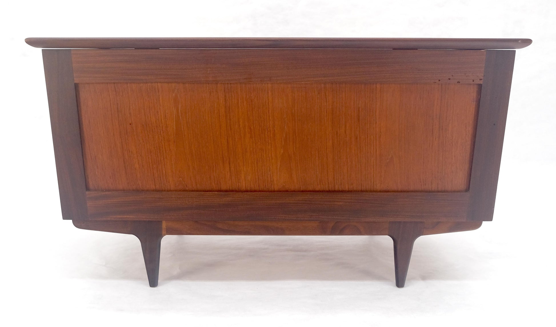 EstablishedLines Danish Mid Century Modern Teak Hope Chest Trunk Storage MINT