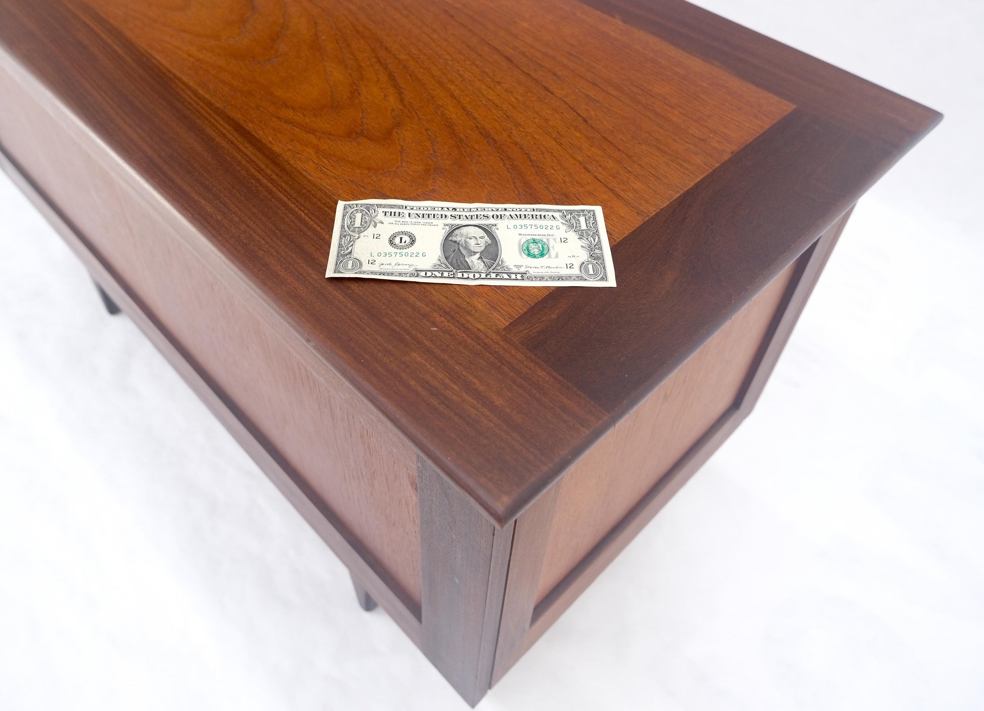 EstablishedLines Danish Mid Century Modern Teak Hope Chest Trunk Storage MINT