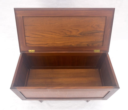 EstablishedLines Danish Mid Century Modern Teak Hope Chest Trunk Storage MINT