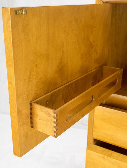 EstablishedLines Edmond Spence Swedish Blond High Boy Gentleman's Chest Dresser 4 Drawers MINT!