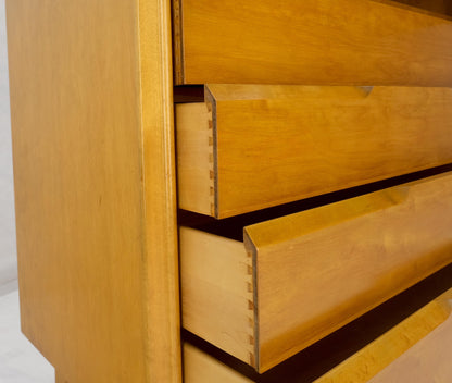 EstablishedLines Edmond Spence Swedish Blond High Boy Gentleman's Chest Dresser 4 Drawers MINT!
