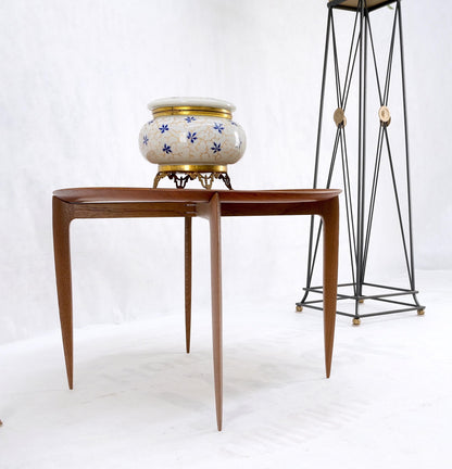EstablishedLines Fritz Hansen Danish Mid-Century Modern Folding Coffee Table Stand Tray Top Mint!