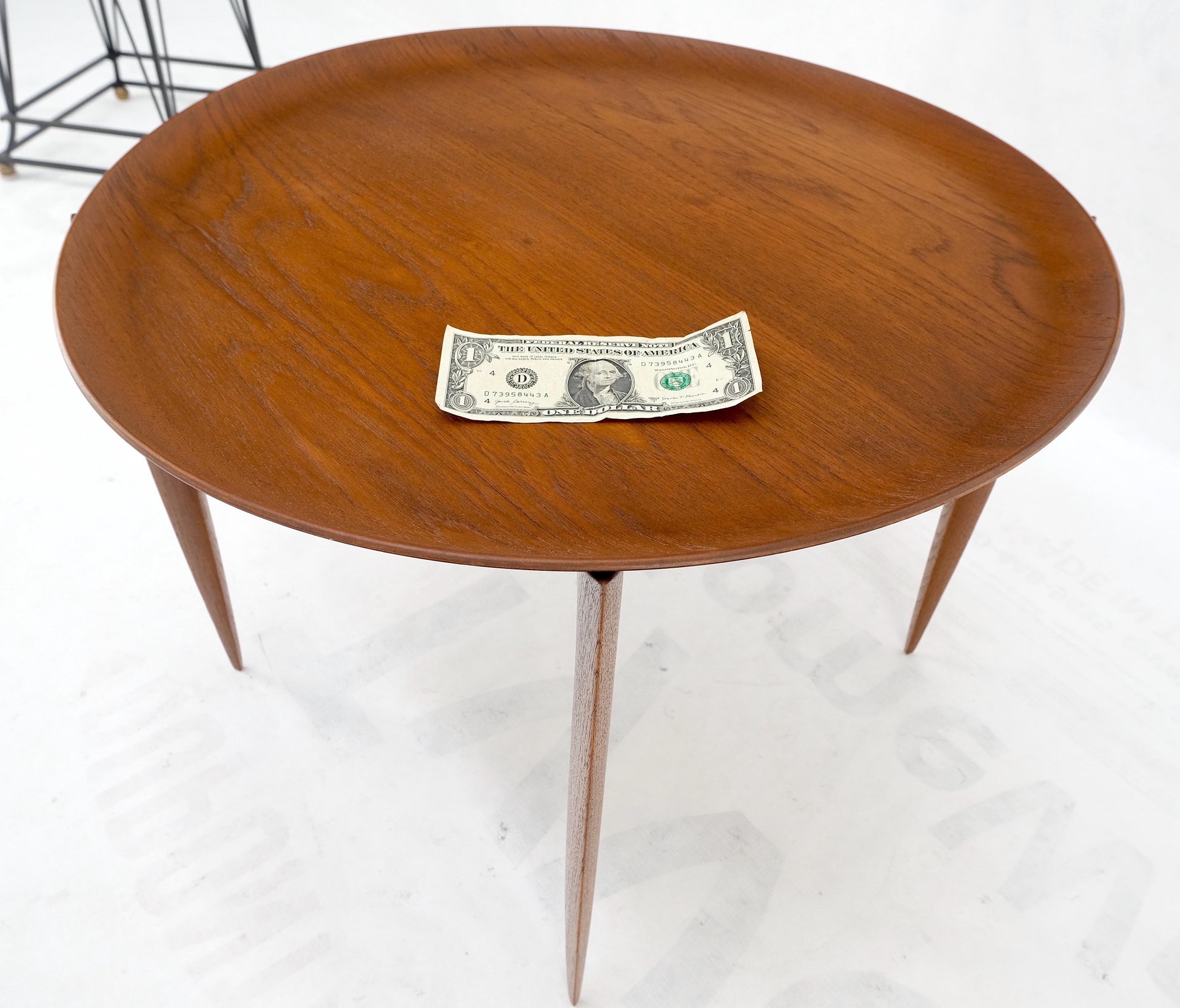 EstablishedLines Fritz Hansen Danish Mid-Century Modern Folding Coffee Table Stand Tray Top Mint!