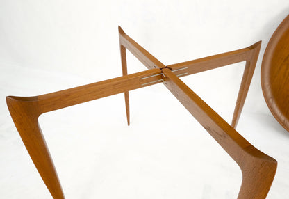 EstablishedLines Fritz Hansen Danish Mid-Century Modern Folding Coffee Table Stand Tray Top Mint!