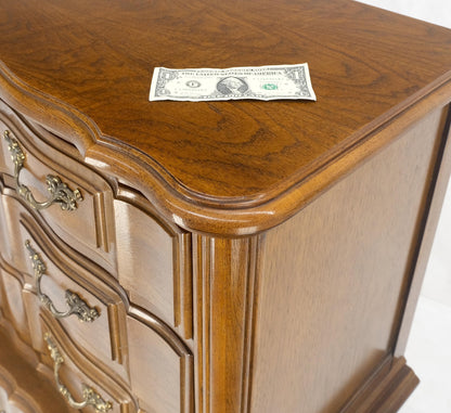 EstablishedLines Dark Amber Tone 6 Drawers High Boy French Chest of Drawers by Thomasville MINT!