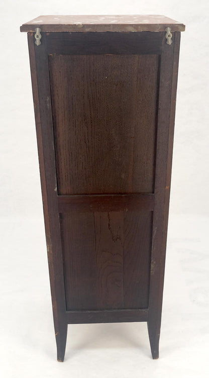 EstablishedLines Rouge Marble Top 6 Drawers w/ Dovetails French Louis XV Lingerie Chest Dresser