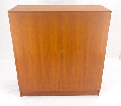 EstablishedLines Danish Teak Mid Century Modern Drop Front Secretary Box Desk Cabinet MINT