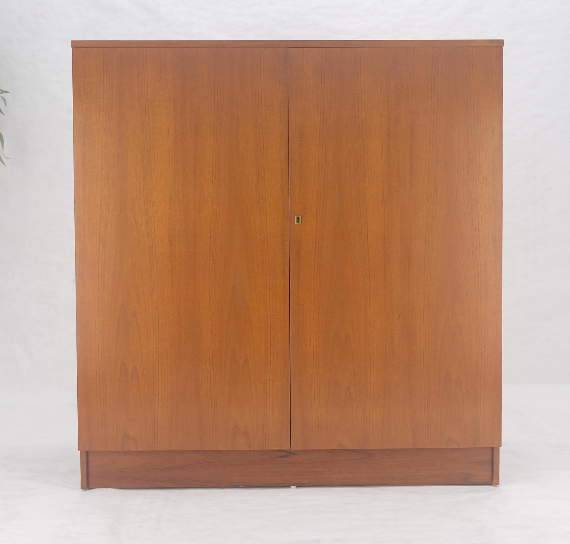 EstablishedLines Danish Teak Mid Century Modern Drop Front Secretary Box Desk Cabinet MINT