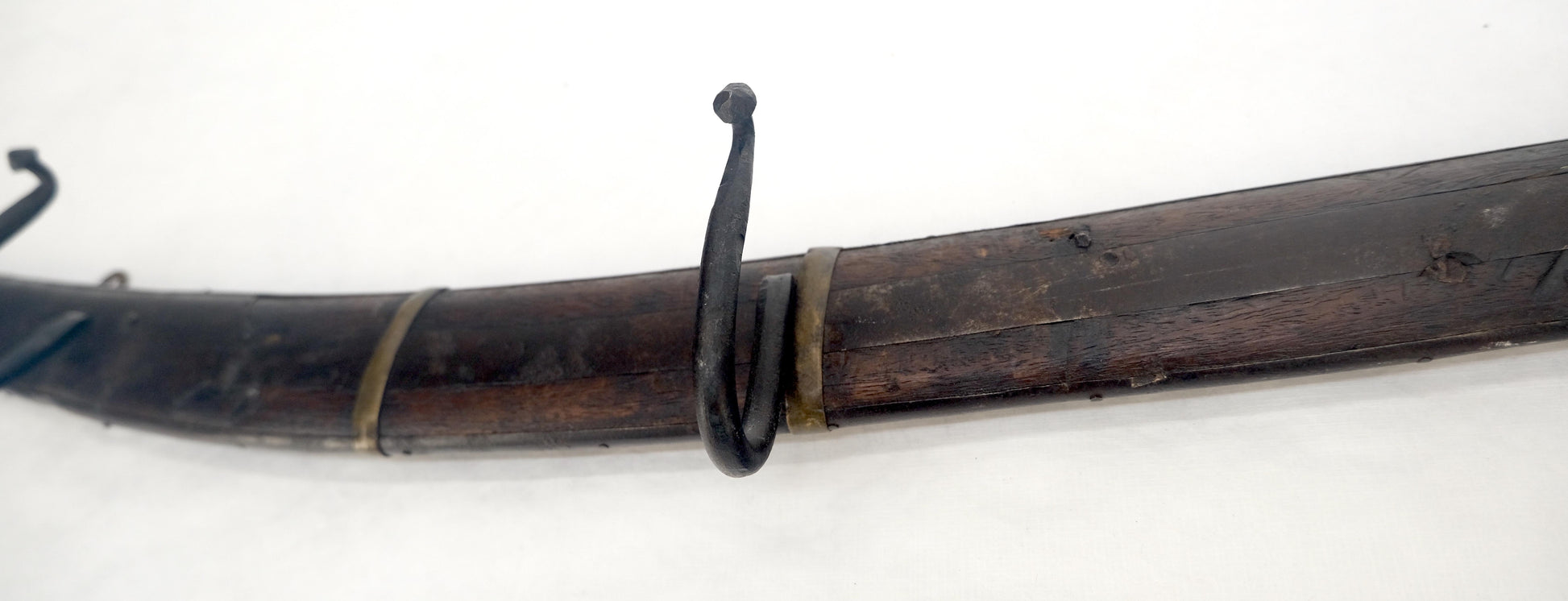 EstablishedLines Old Antique c1920s Boomerang Coat Rack Conversion