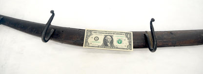 EstablishedLines Old Antique c1920s Boomerang Coat Rack Conversion