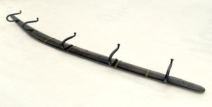 EstablishedLines Old Antique c1920s Boomerang Coat Rack Conversion