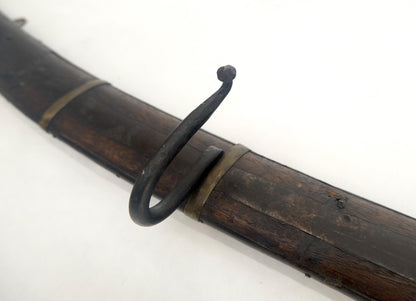 EstablishedLines Old Antique c1920s Boomerang Coat Rack Conversion