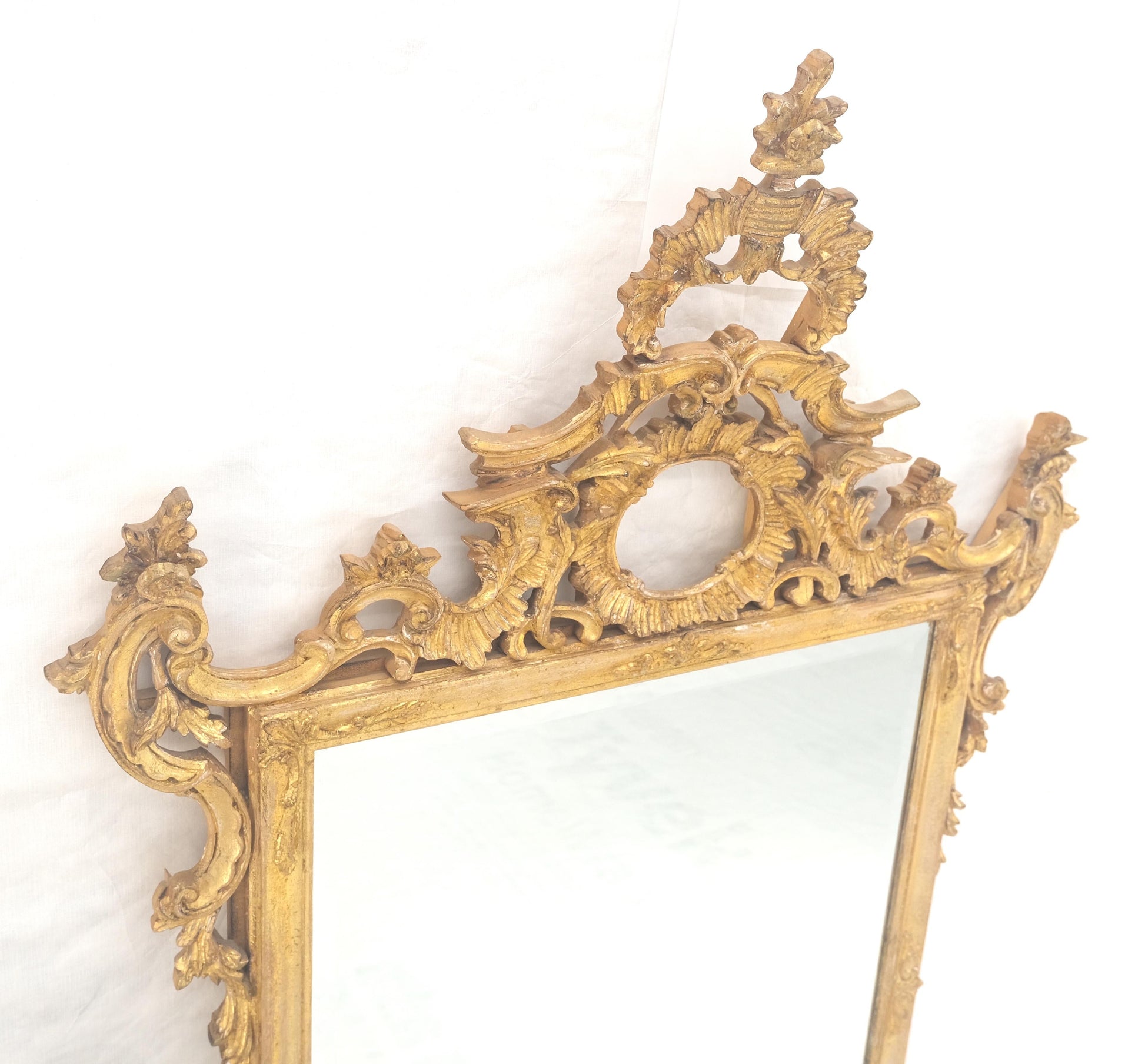 EstablishedLines Fine Rococo Style Large 53x40 Wall Mirror Rococo Style Made in Italy Mint