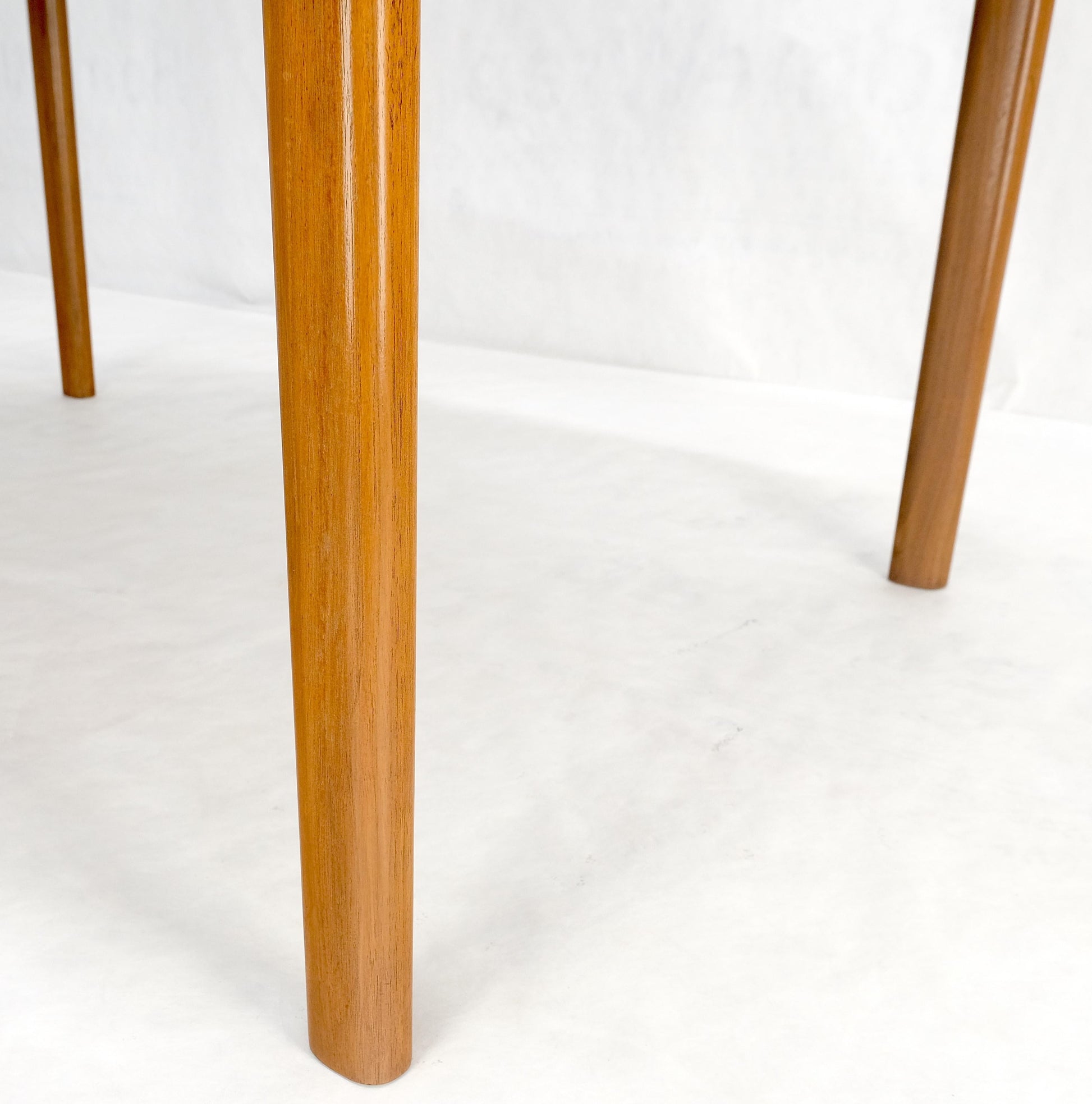 EstablishedLines Dux of Sweden Oval Walnut Danish Dining Table w/ 3Leaves Total 135" in Length