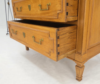 Superior Quality Raised Panel High Chest Dresser Cabinet Dresser MINT!
