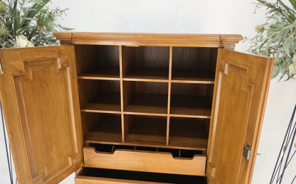 Superior Quality Raised Panel High Chest Dresser Cabinet Dresser MINT!