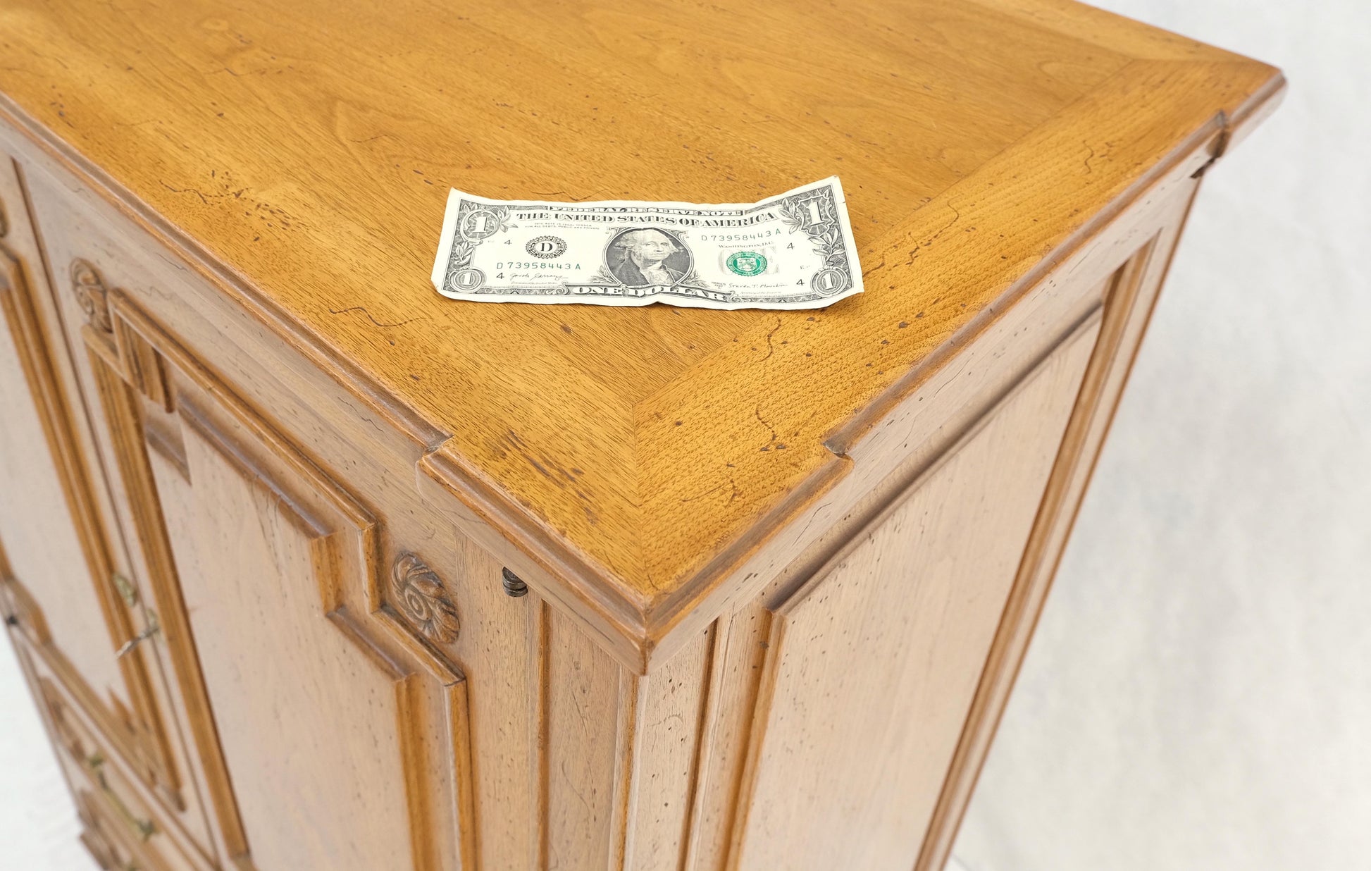EstablishedLines Superior Quality Raised Panel High Chest Dresser Cabinet Dresser MINT!