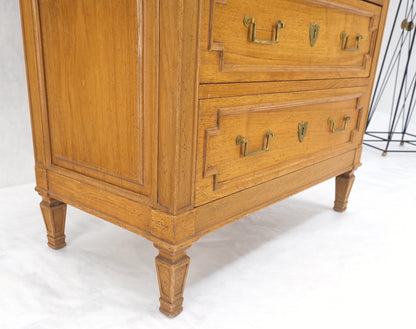 Superior Quality Raised Panel High Chest Dresser Cabinet Dresser MINT!