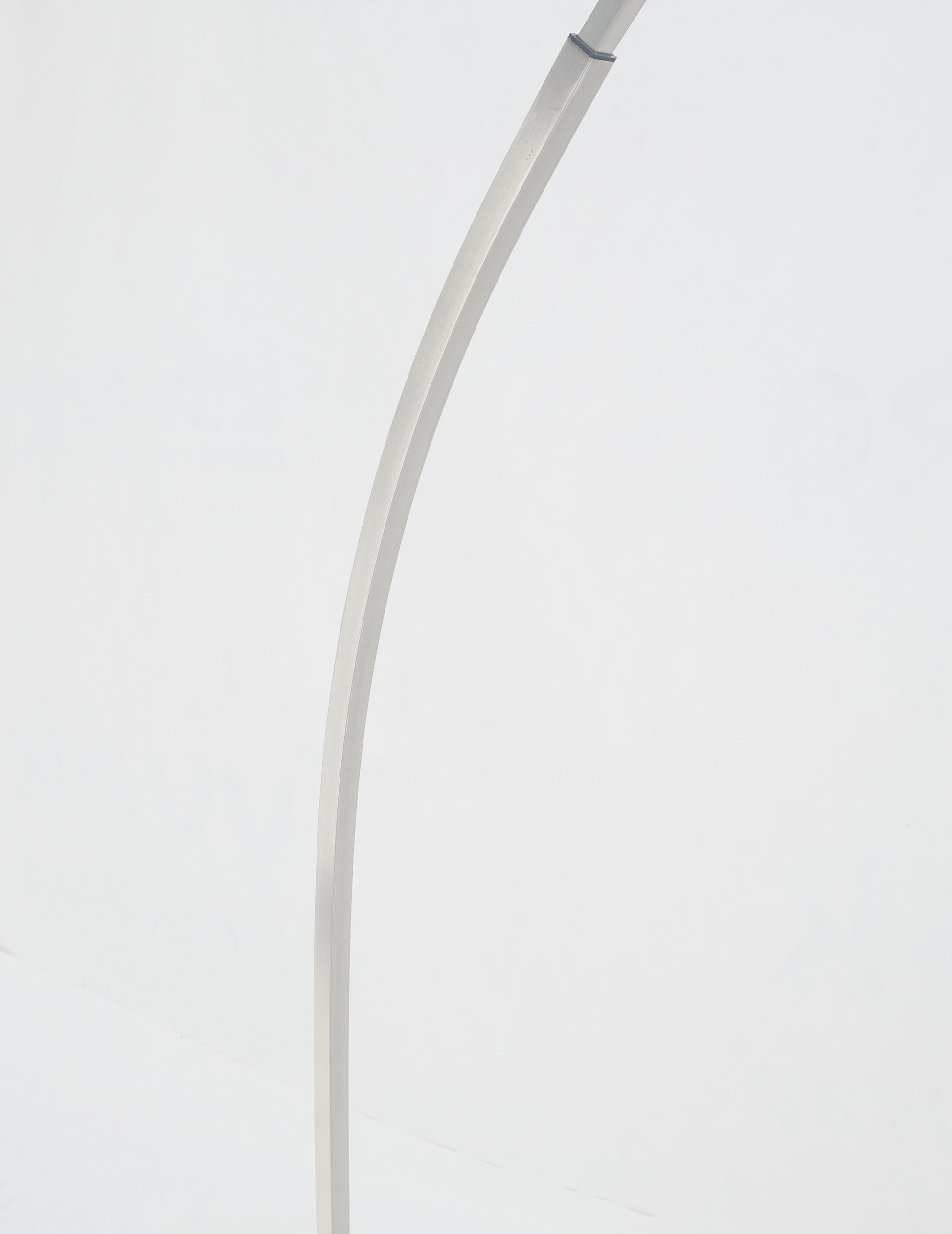 EstablishedLines Crome Globe Marble Base Italian Mid Century Modern Adjustable Arco Floor Lamp