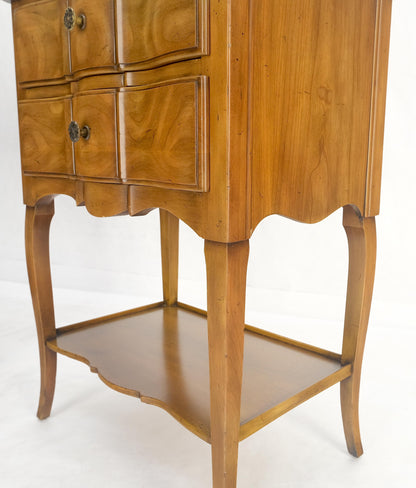 EstablishedLines Pair of John Widdicomb Cherry Two Drawers Night Stands End Side Bed Tables MINT!